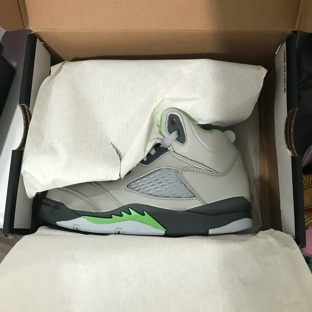 Jordan 5 Green Bean Preschool 11C